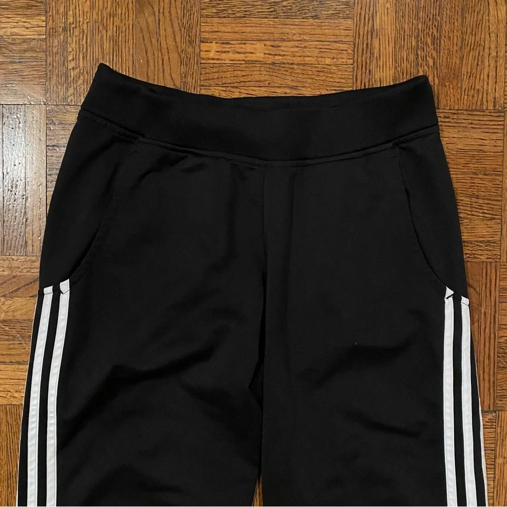Adidas Men’s Black & White Athletic Sweatpants